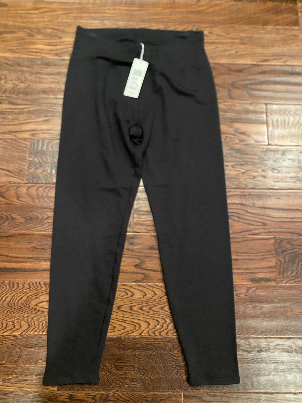 Eileen Fisher Black womens M  Leggings NWT